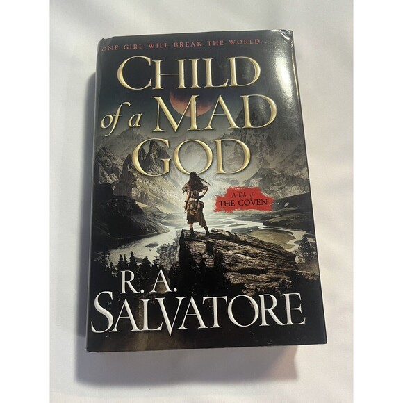 Child of a Mad God A Tale of the Coven by R. A. Salvatore First Edition Hardback - Picture 1 of 8